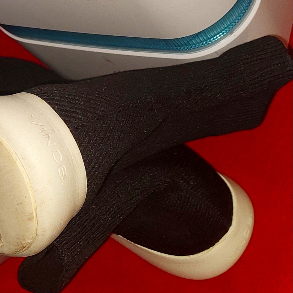 Women's Black VINCE Abbot Sock Sneaker